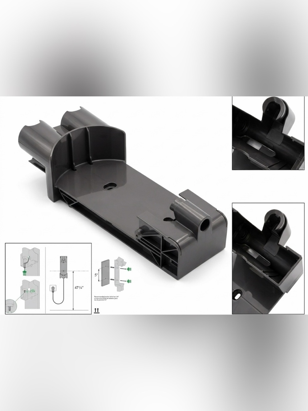 NWT Genuine Dyson V7 V8 Wall Mount Docking Station Charging Bracket New